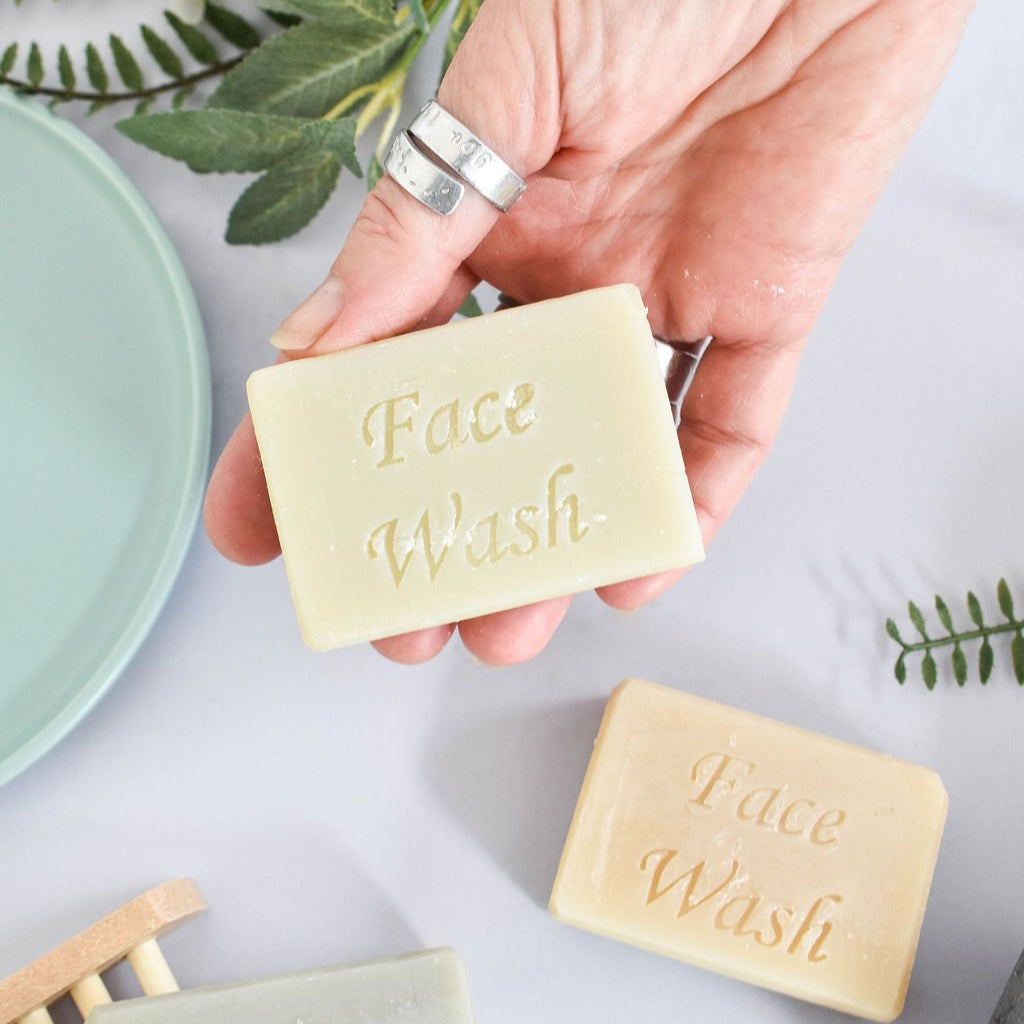 Cocoa Butter Face Wash Bar Fragrance Free Sensitive Skin - Rosetta Creative Boutique